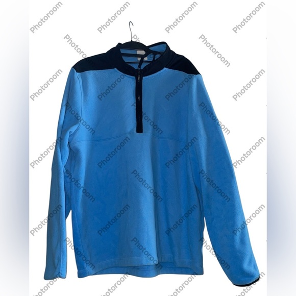 Nike Therma-Fit Victory Blue 1/2 Zipper Golf Fleece Top Men Size L - Picture 9 of 10